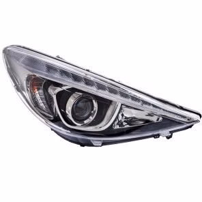 چراغ جلو 207 جدید کامل با لامپ و LED